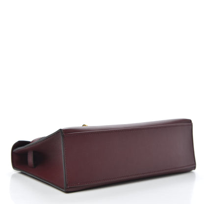 Hermes Swift Kelly Pochette Clutch Bordeaux 4 of 10