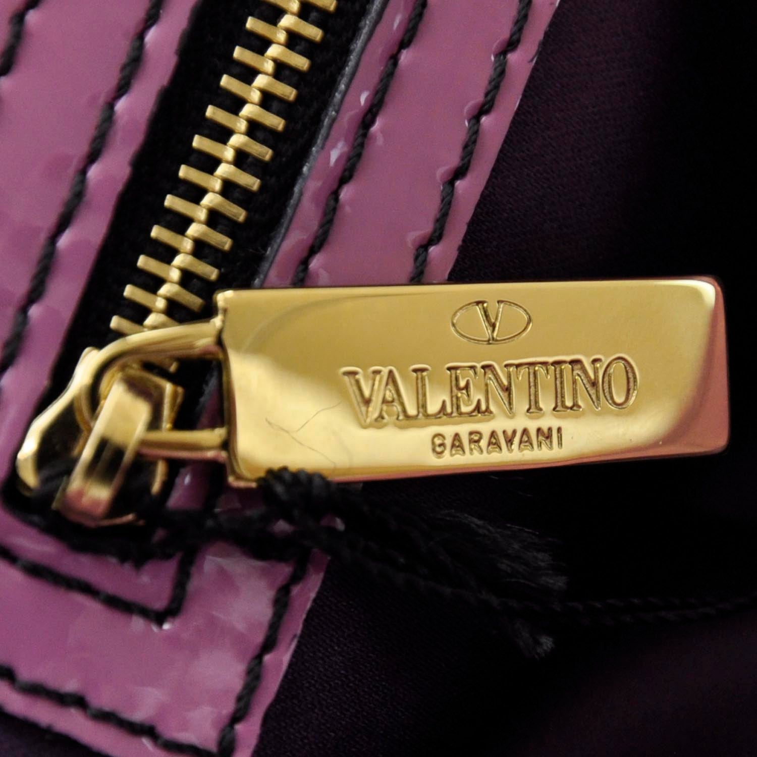 Valentino Garavani Satin Twill Rosette Tote 9 of 12