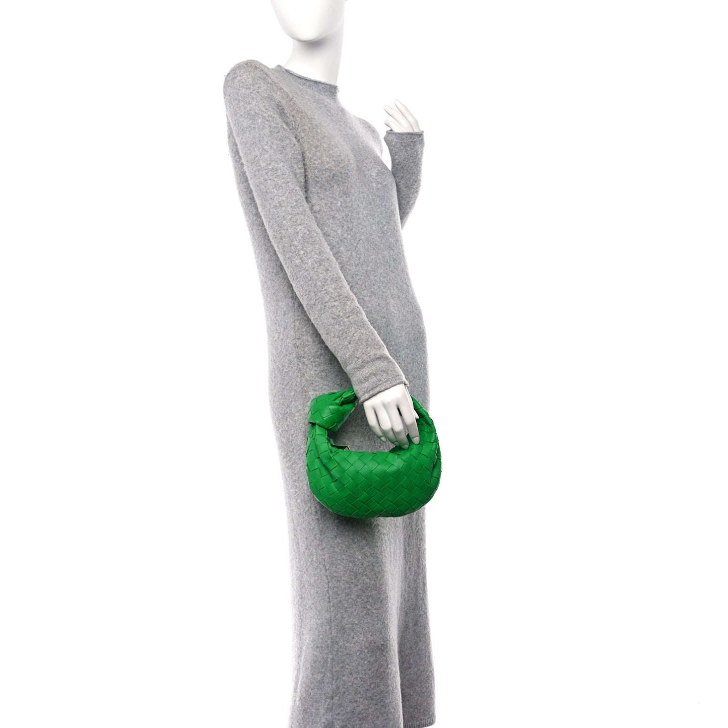 Nappa Intrecciato Mini Jodie Grass