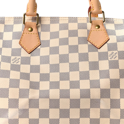 Louis Vuitton Damier Azur Speedy Bandouliere 30 7 of 9