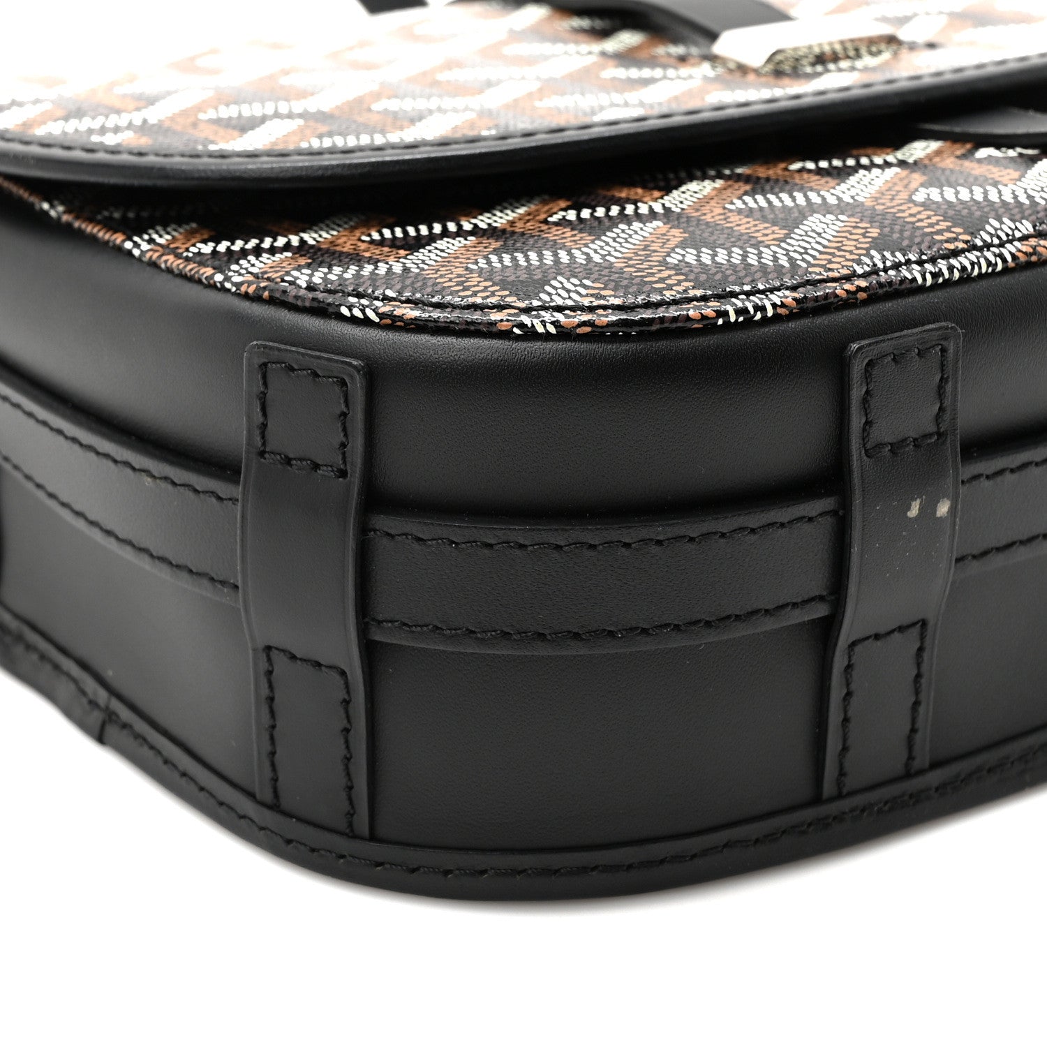 Goyard Goyardine Belvedere II PM Messenger Bag Black 8 of 9