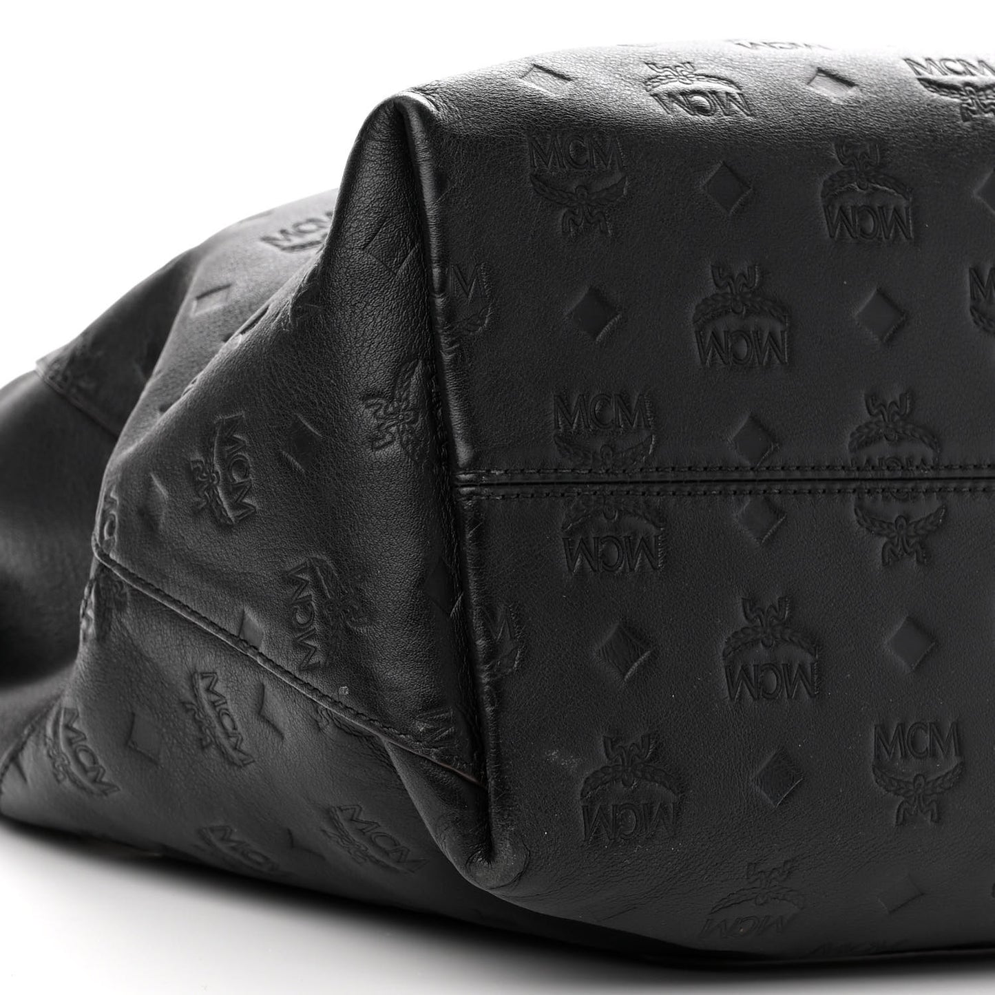 Calfskin Ottomar Monogram Large Klara Hobo Black