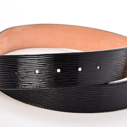 Louis Vuitton Epi Electric 40mm LV Initiales Belt 90 36 Black 5 of 8