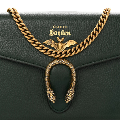 Gucci Calfskin Garden Dionysus Chain Wallet Emerald 8 of 10
