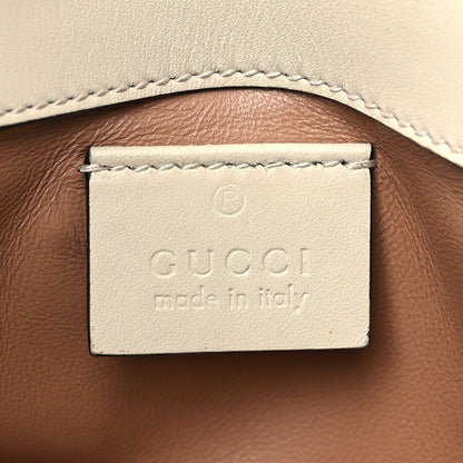 Gucci Snakeskin Matelasse Super Mini GG Marmont Shoulder Bag Roccia 6 of 11