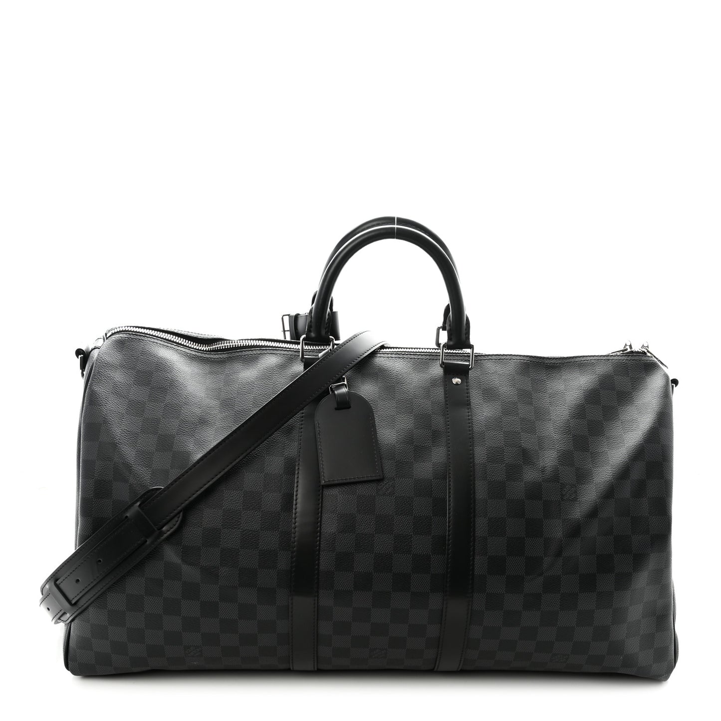 Damier Graphite Keepall Bandouliere 55