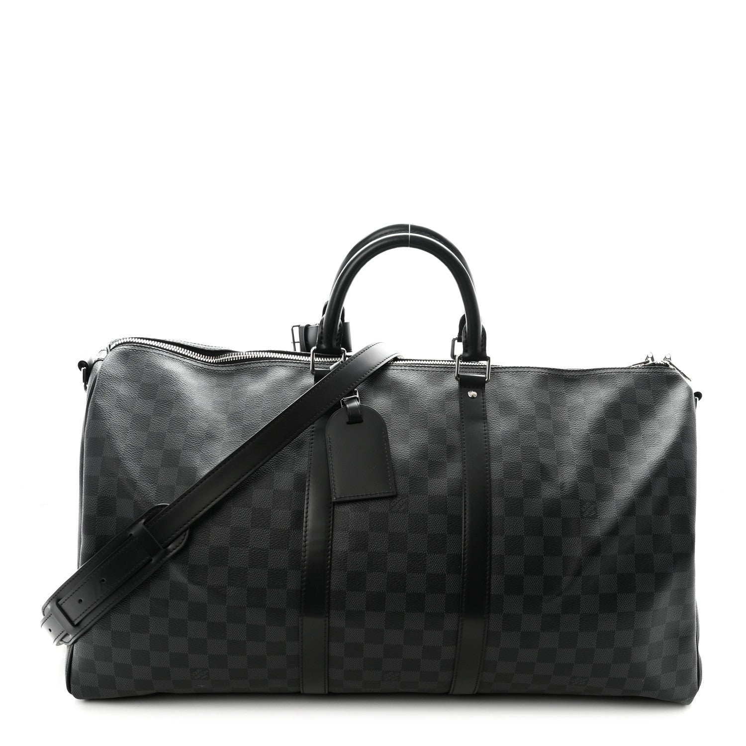 Louis Vuitton Damier Graphite Keepall Bandouliere 55 1 of 8
