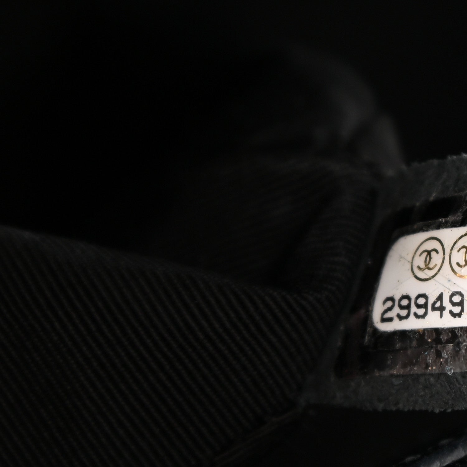 Chanel Caviar Quilted Medium Boy Flap Black 7 of 9