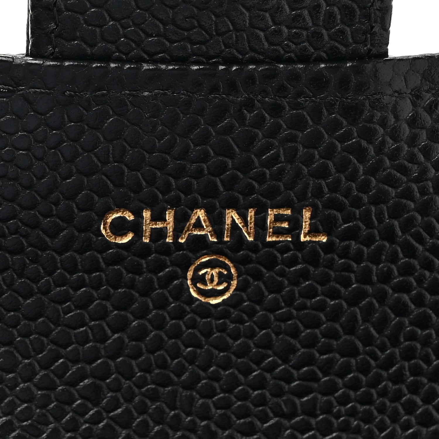 Chanel Caviar Quilted Large Gusset Flap Wallet Black 6 of 9