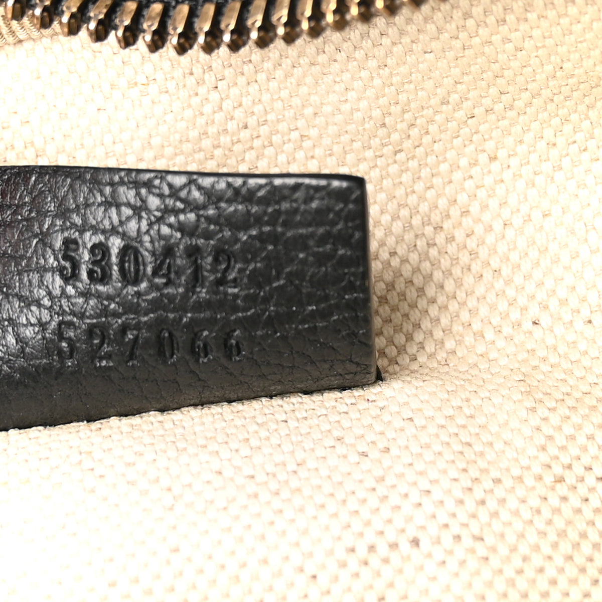 Grained Calfskin Logo Belt Bag Black