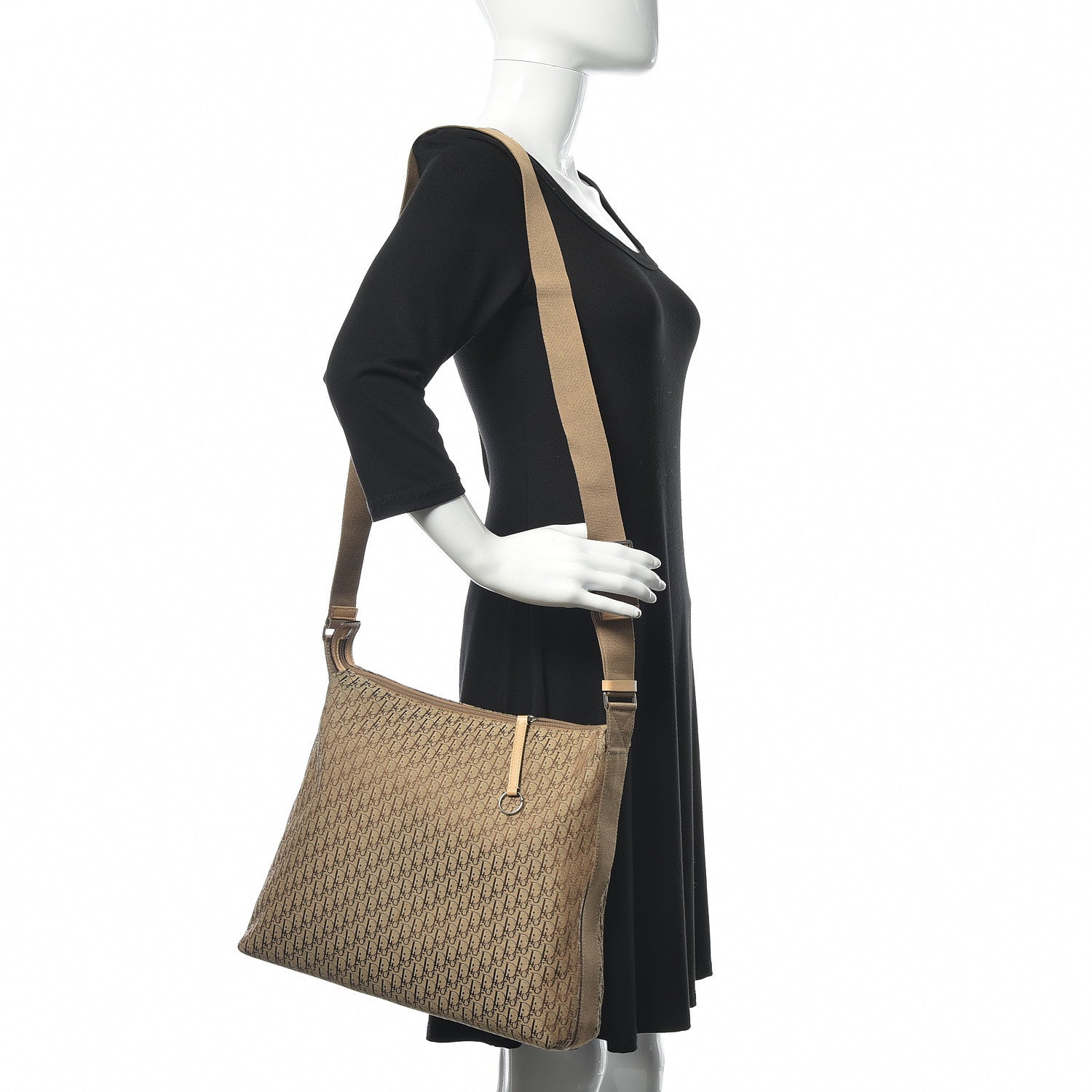Christian Dior Monogram Messenger Beige 2 of 9