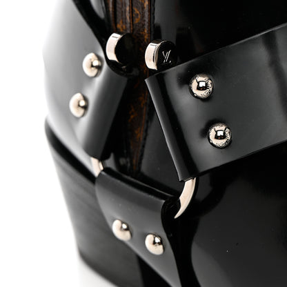 Louis Vuitton Calfskin Monogram Rhapsody Ankle Boots 38.5 Black 18 of 18