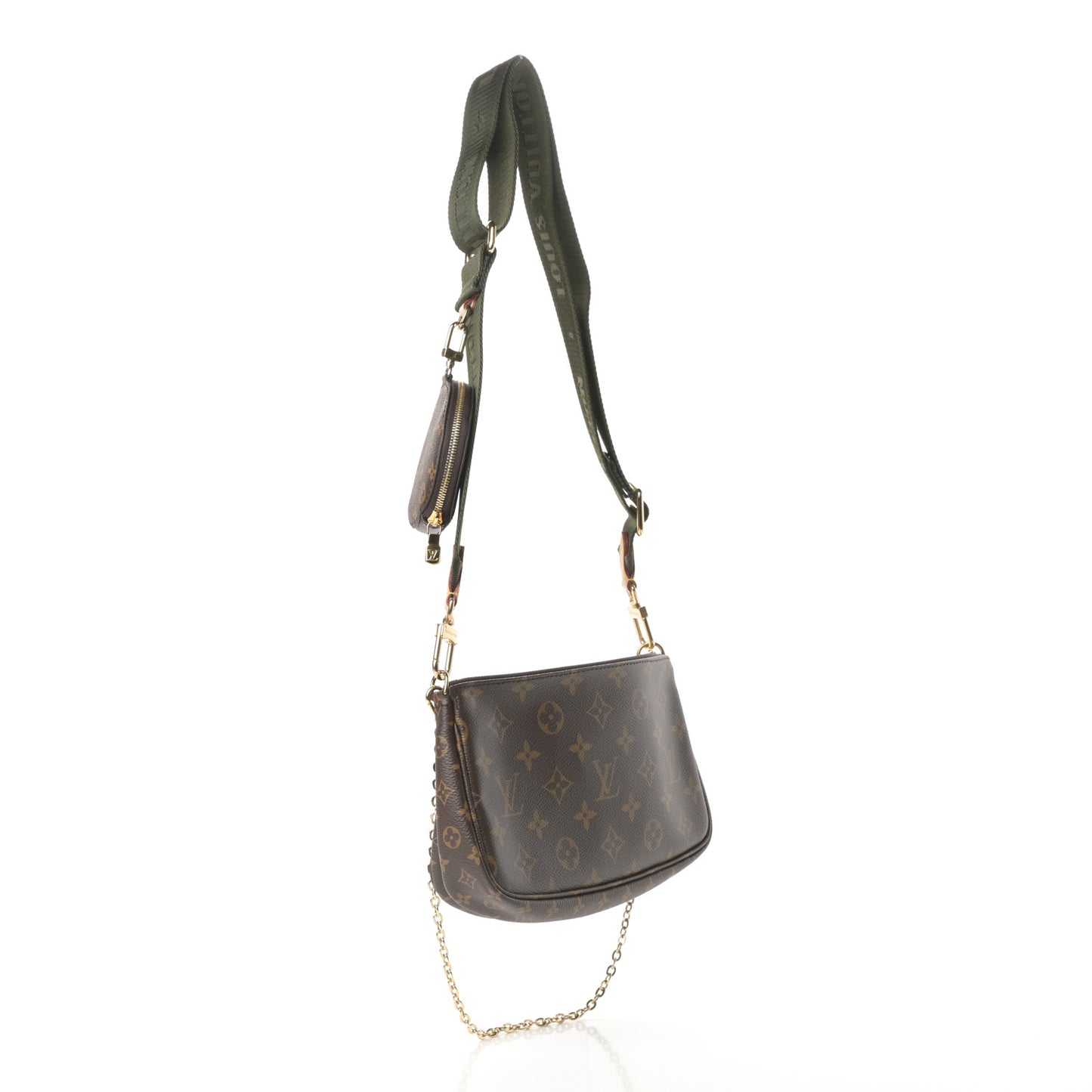 Monogram Multi Pochette Accessories Kaki