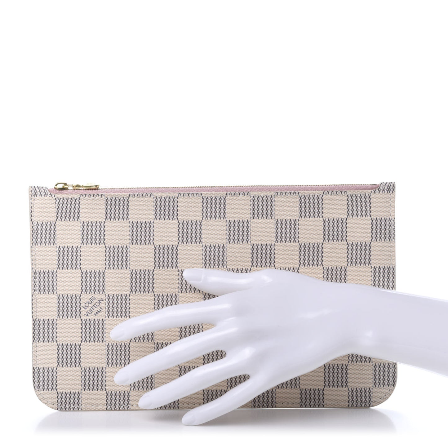 Damier Azur Neverfull MM GM Pochette Rose Ballerine