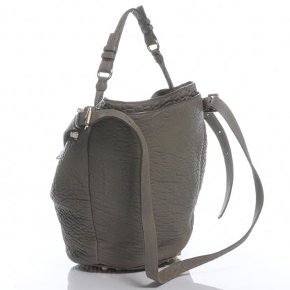 Alexander Wang Leather Diego Bucket Bag Granite 3 of 6