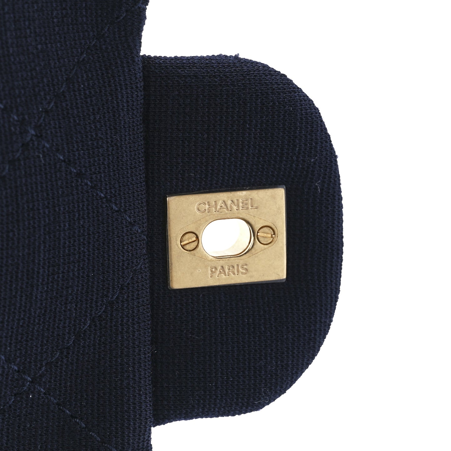 Jersey Quilted XL Jumbo Flap Navy