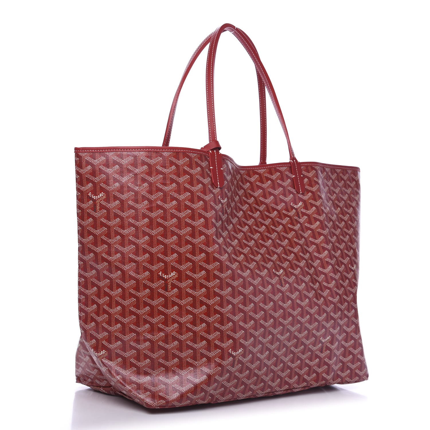 Goyard Goyardine Saint Louis GM Red 3 of 11