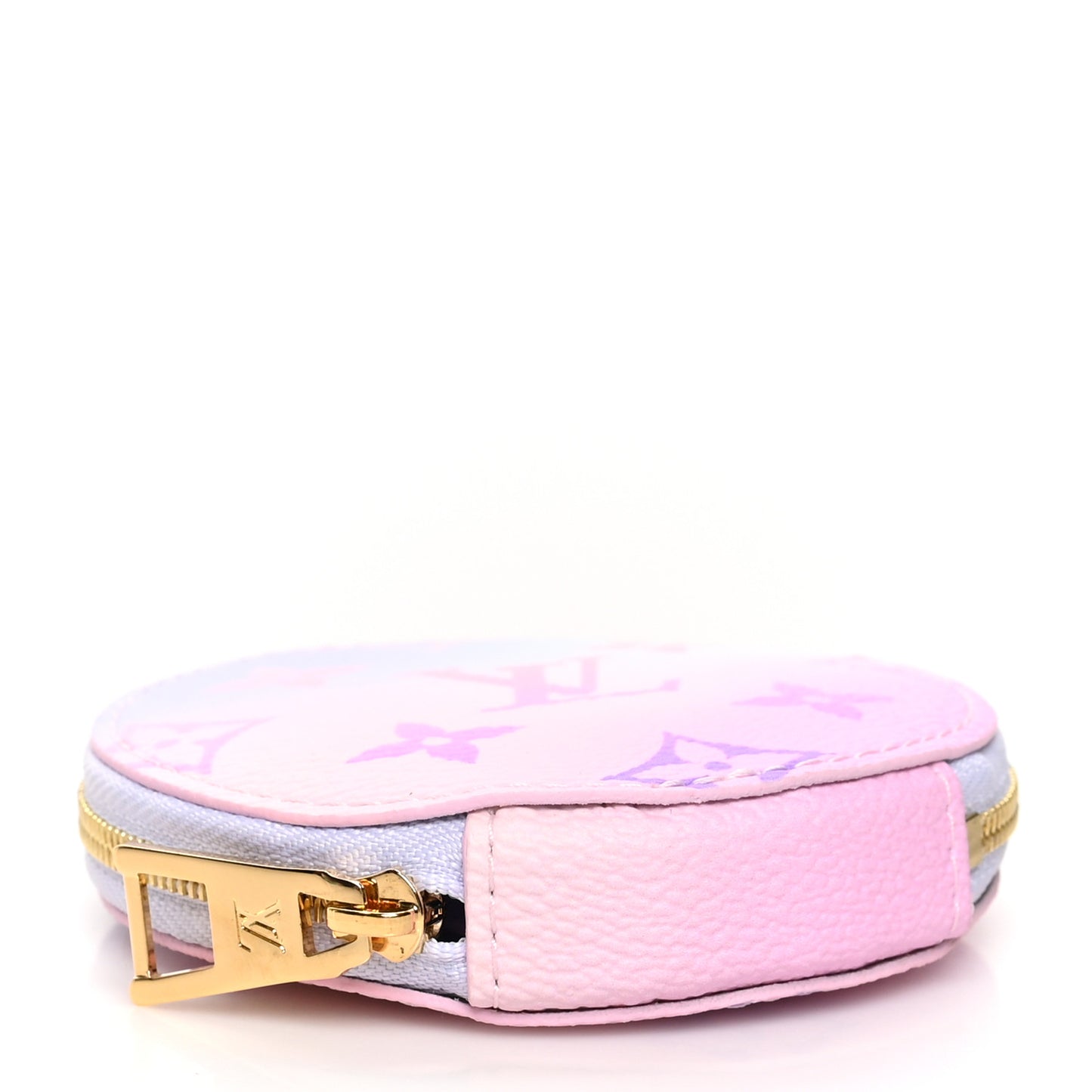 Monogram Spring In The City Papillon BB Round Coin Purse Sunrise Pastel