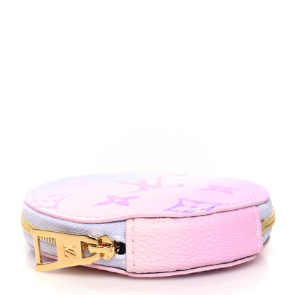 Louis Vuitton Monogram Spring In The City Papillon BB Round Coin Purse Sunrise Pastel 4 of 6