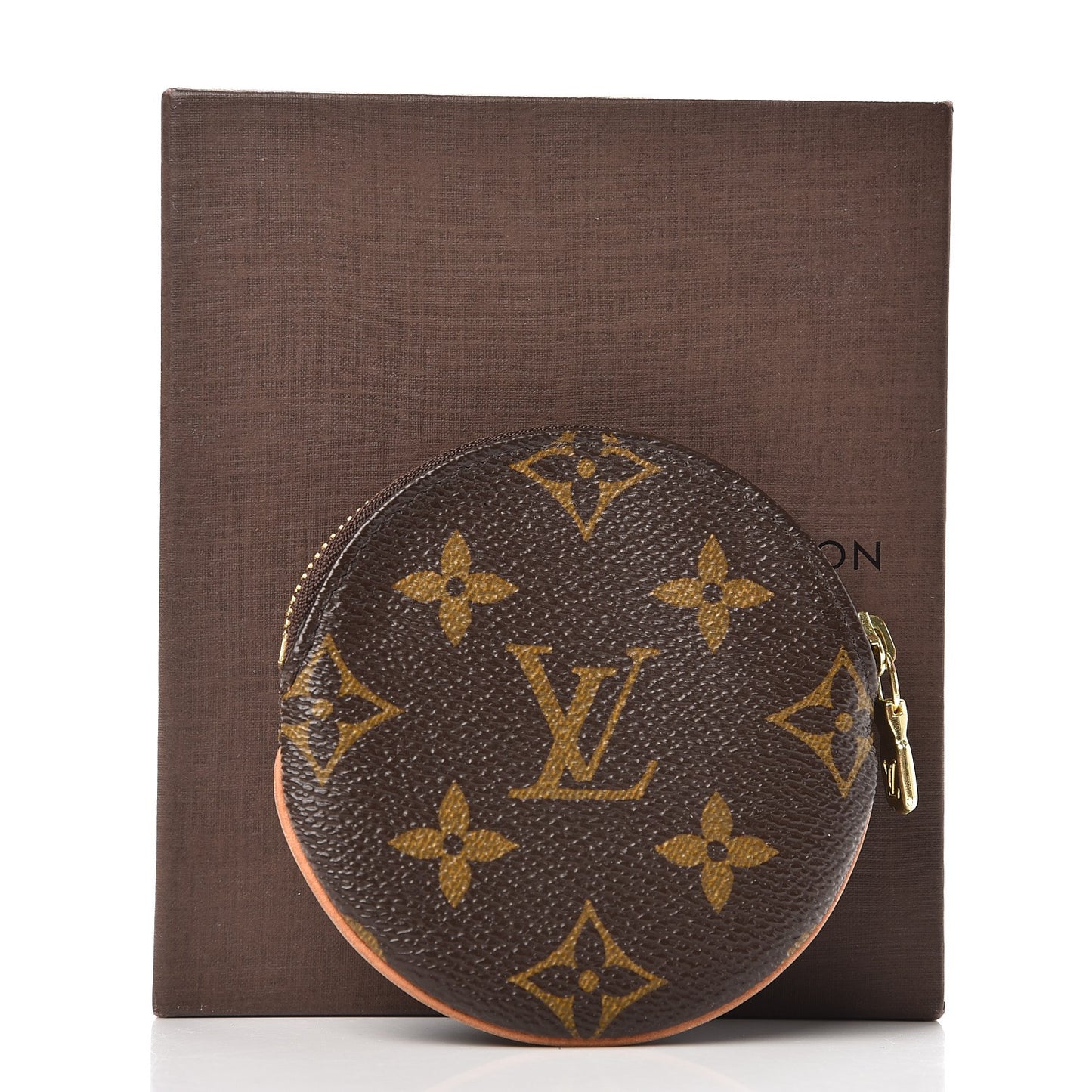 Monogram Round Coin Purse