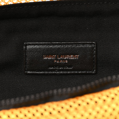 Saint Laurent Nylon Mesh SLP Belt Bag Jaune 6 of 9