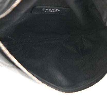 Chanel Lambskin Quilted Waist Belt Bag Black 5 of 14