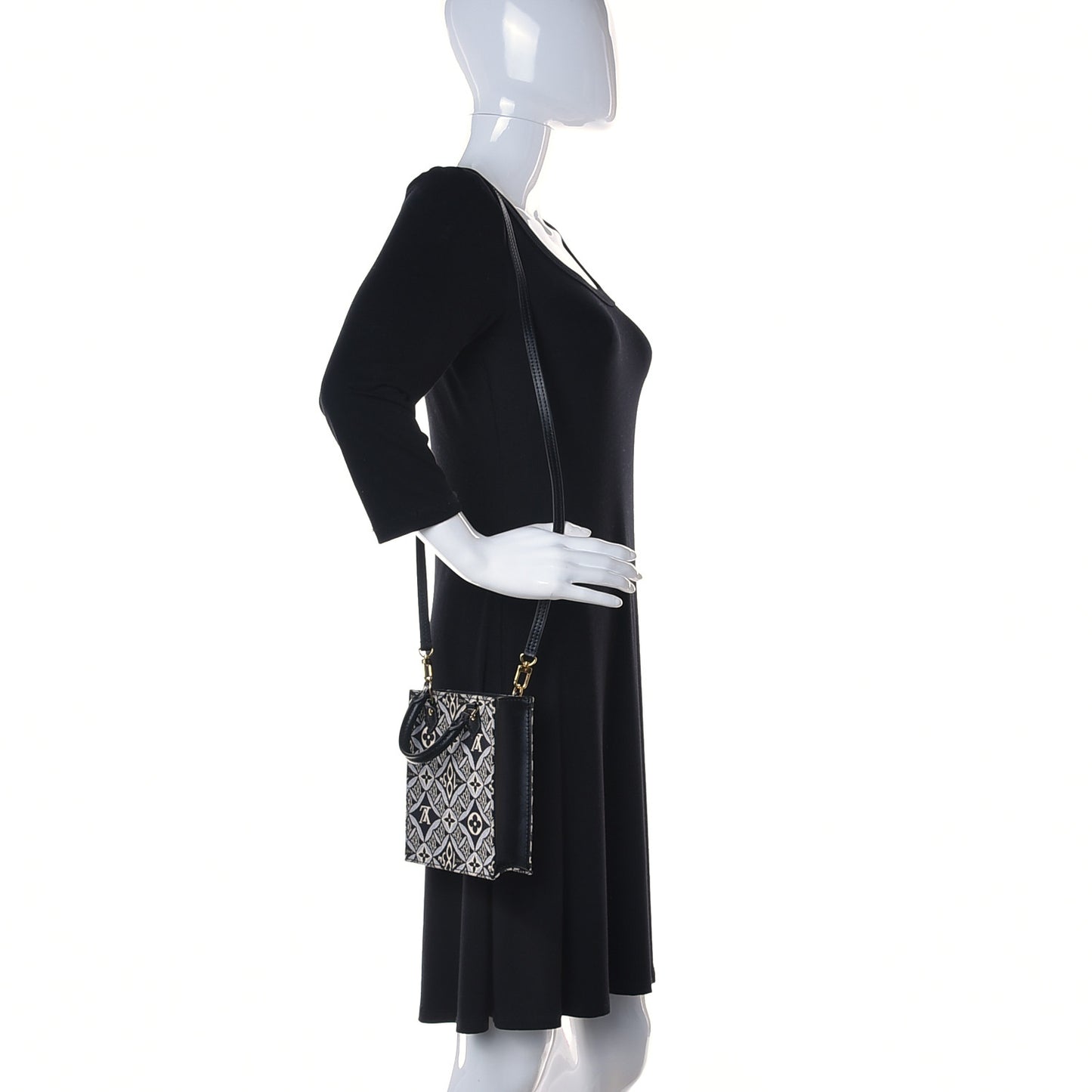 Jacquard Since 1854 Petit Sac Plat Grey