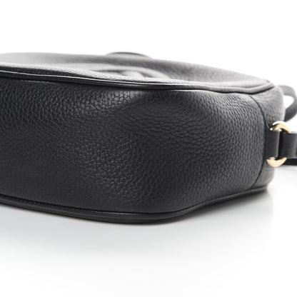Gucci Pebbled Calfskin Small Soho Disco Bag Black 10 of 13