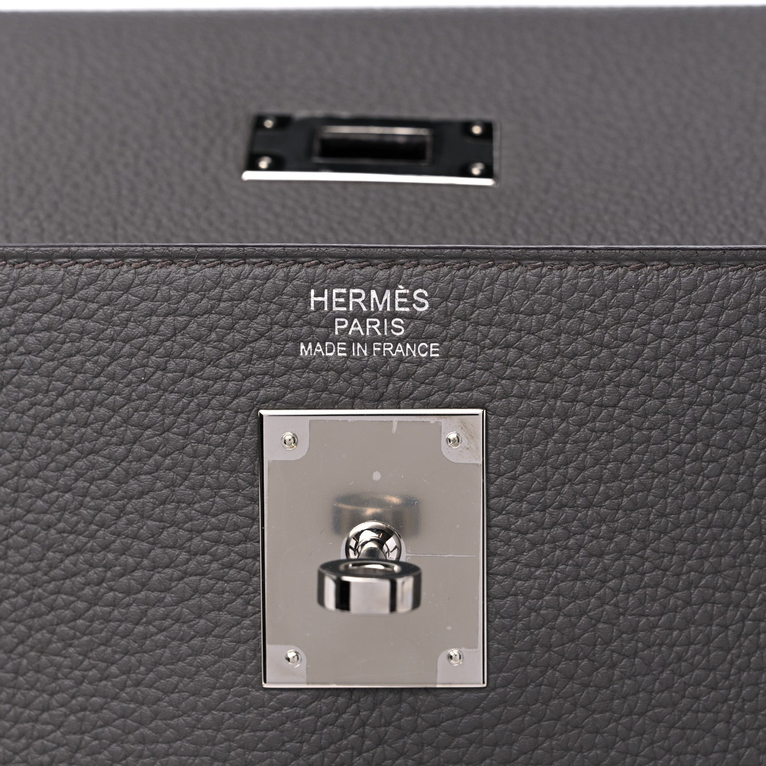 Hermes Togo Kelly Retourne 32 Etain 6 of 12