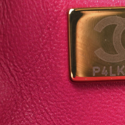Chanel Aged Calfskin Quilted 2.55 Reissue Mini Flap Fuchsia 7 of 10