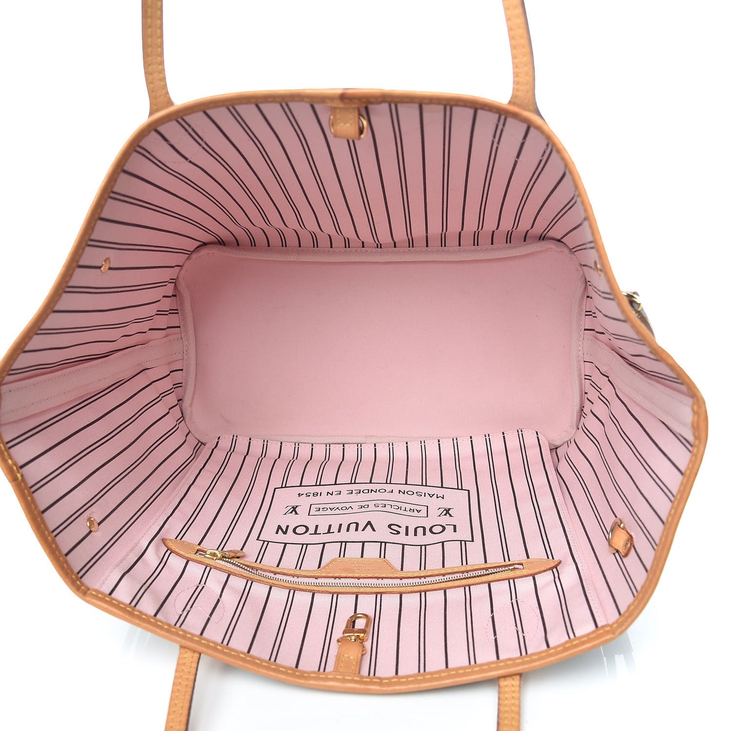 Monogram Neo Neverfull MM Rose Ballerine