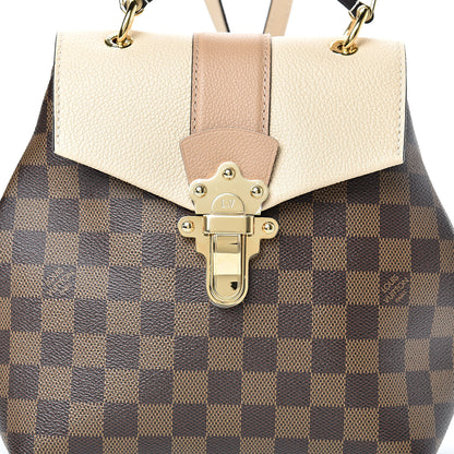 Louis Vuitton Damier Ebene Clapton Backpack Creme 7 of 9