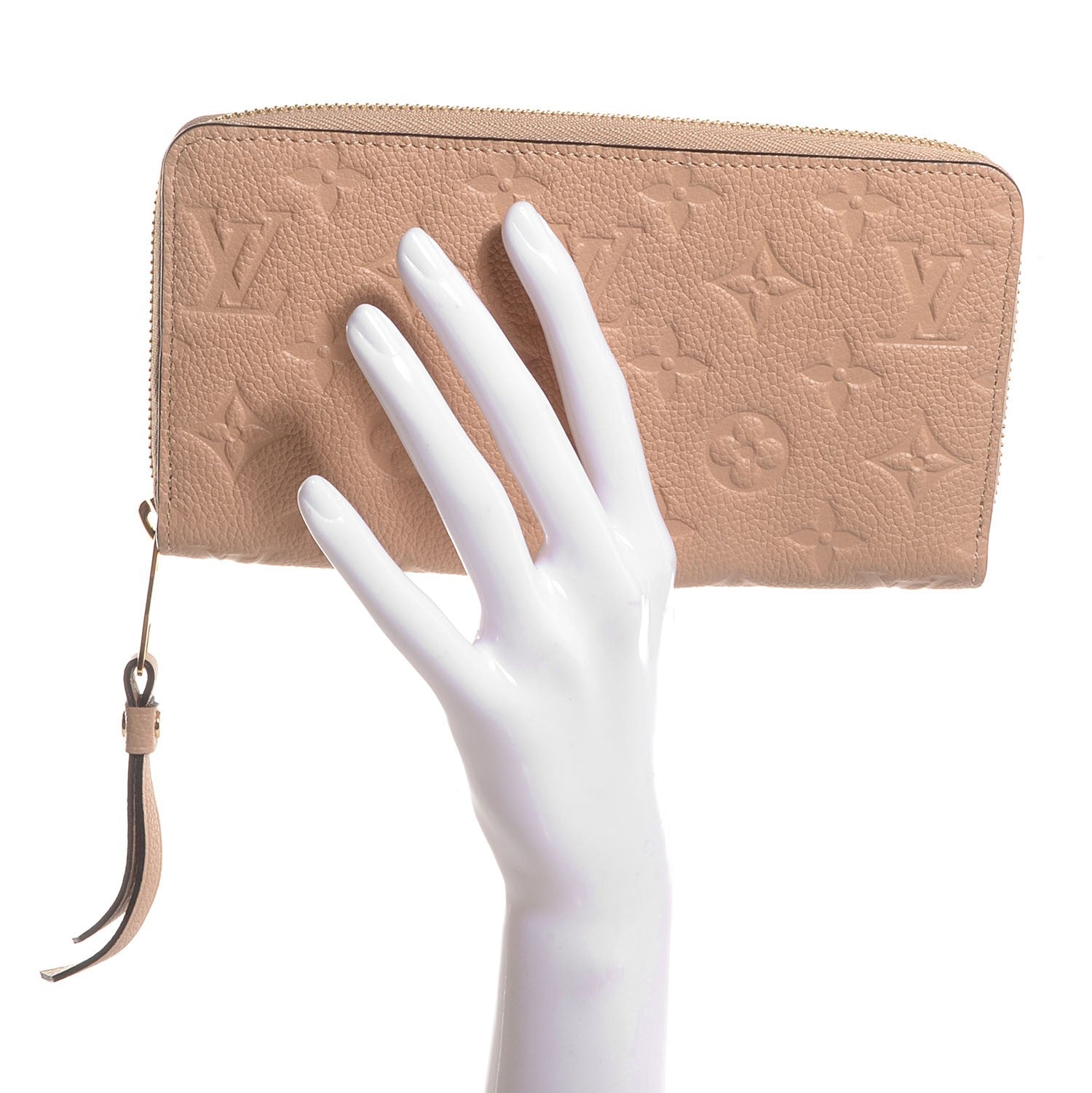 Louis Vuitton Empreinte Zippy Wallet Dune 2 of 8