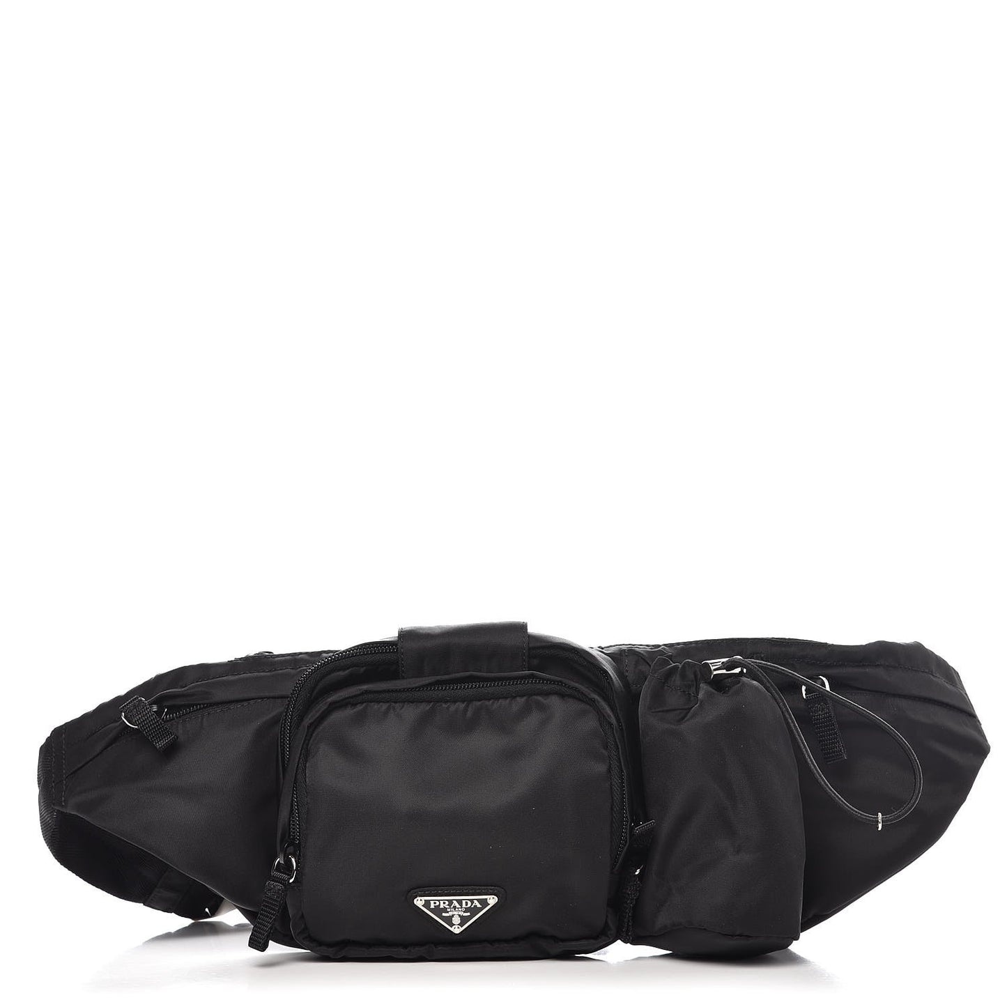 Tessuto Nylon Belt Bag Black