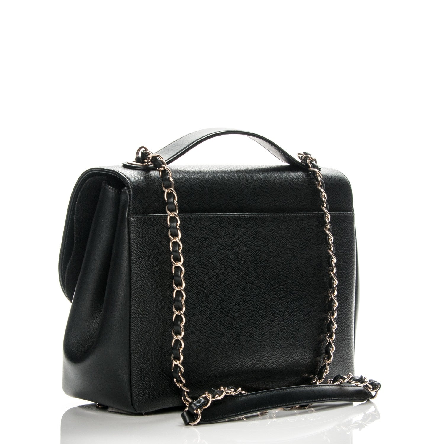 Chanel Caviar Quilted Large Business Affinity Flap Black 3 of 8