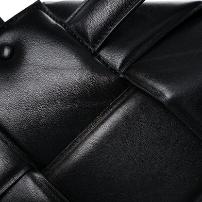 Bottega Veneta Nappa Intreccio Padded Top Handle Shoulder Bag Black 18 of 18