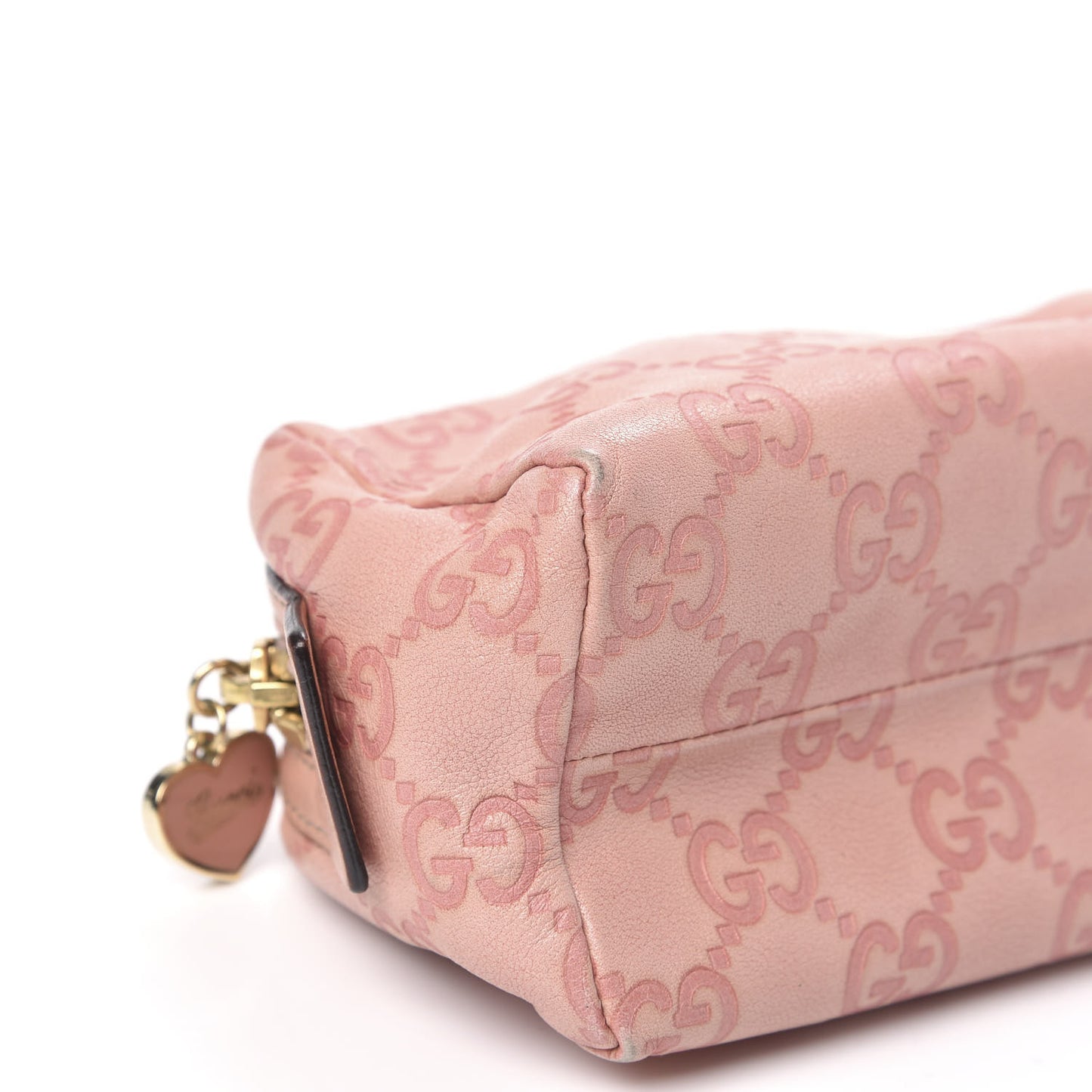 Guccissima Signature Small Cosmetic Case Peonia Rose