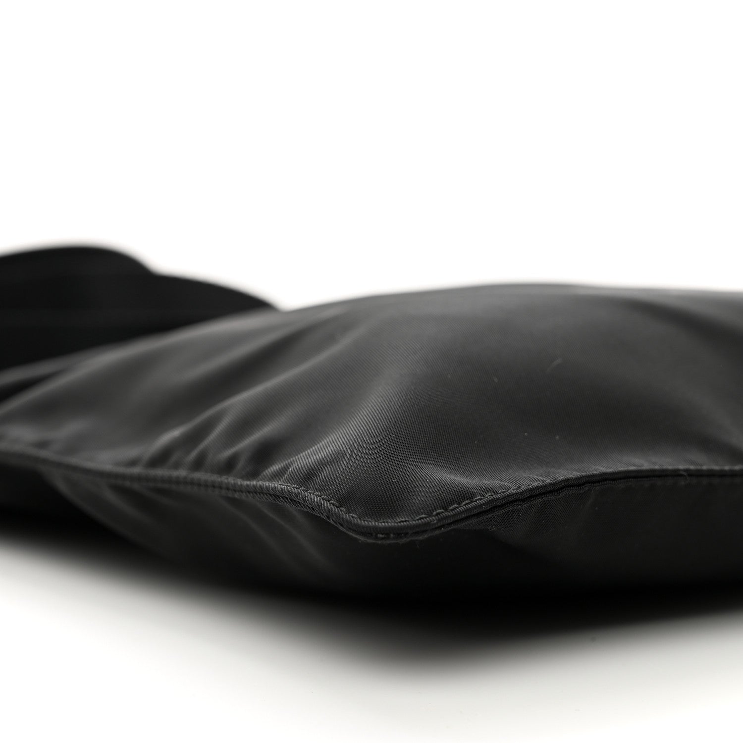 Prada Nylon Vela Flat Messenger Bag Black 6 of 9