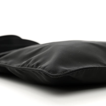 Prada Nylon Vela Flat Messenger Bag Black 6 of 9