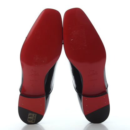 Christian Louboutin Patent Mens Alpha Male Flat Loafers 41 Black 4 of 4
