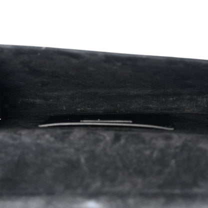 Saint Laurent Patent Classic Monogram Cassandre Clutch Black 5 of 7