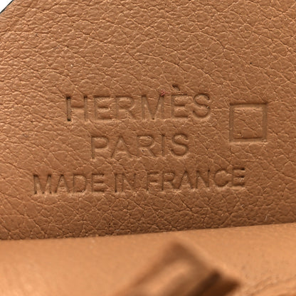 Hermes Milo Lambskin Matte Alligator Touch Grigri Rodeo Pegase Horse Bag Charm PM Chai 3 of 4