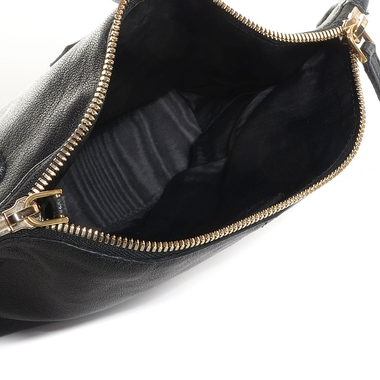 Leather De Manta Cosmetic Case Black