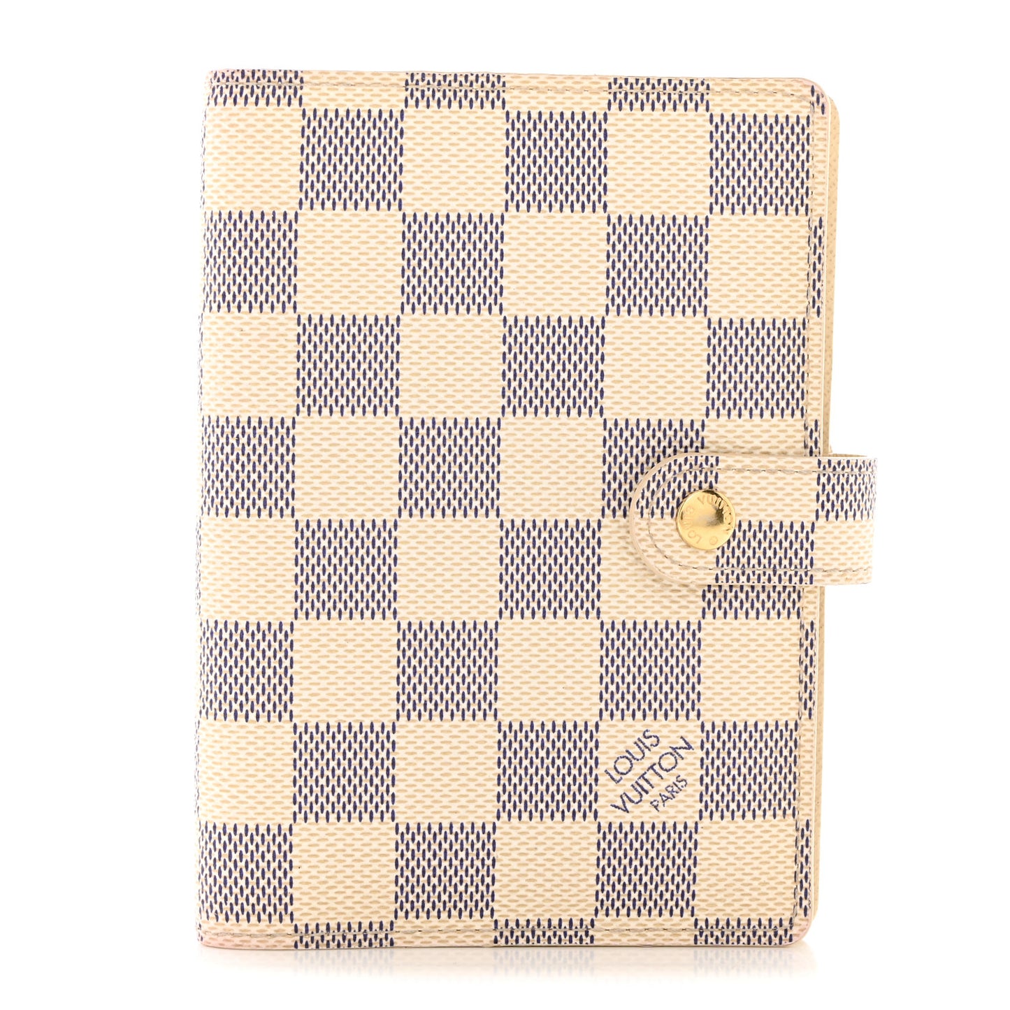 Damier Azur Small Ring Agenda Cover