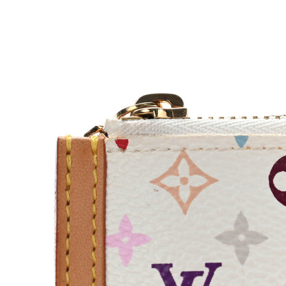 Louis Vuitton Monogram Multicolor Key Pouch White 13 of 13