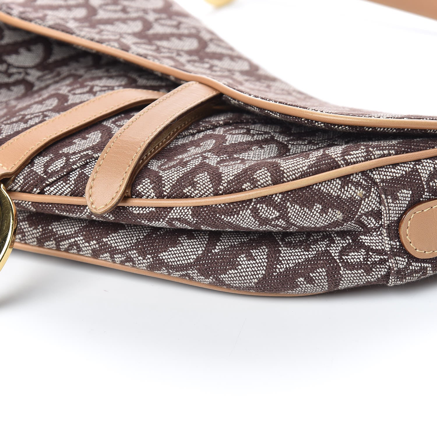 Christian Dior Monogram Saddle Bag Brown 9 of 9