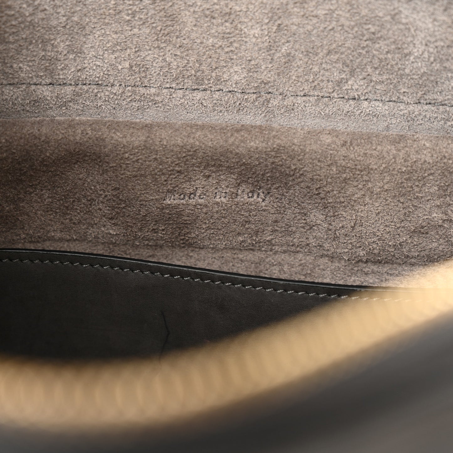 Smooth Calfskin Micro Belt Bag Grey