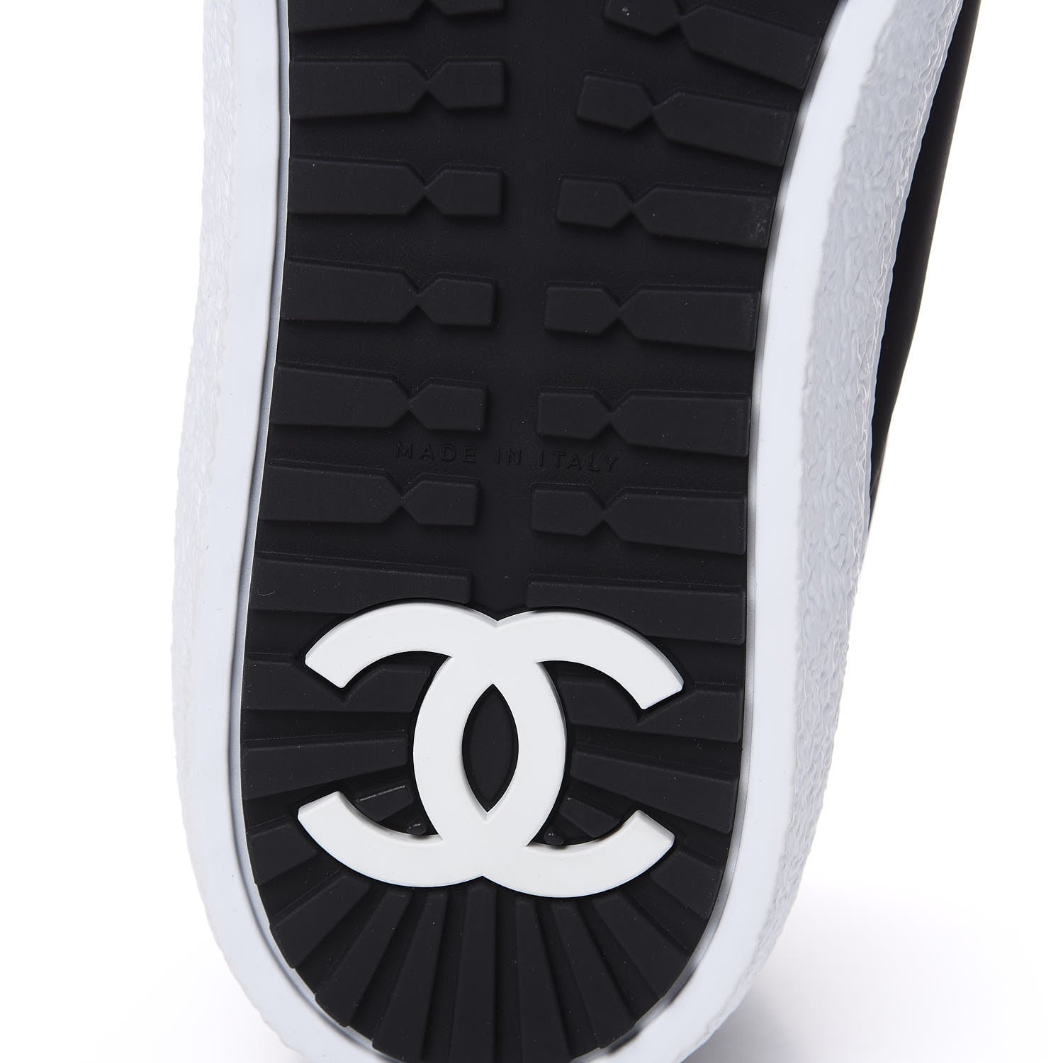 Chanel Nylon Mens High Top Sneakers 45 Black 6 of 7