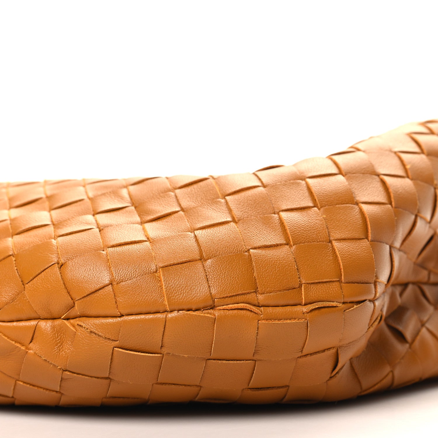 Bottega Veneta Nappa Intrecciato Teen Jodie Hobo Caramel 10 of 10