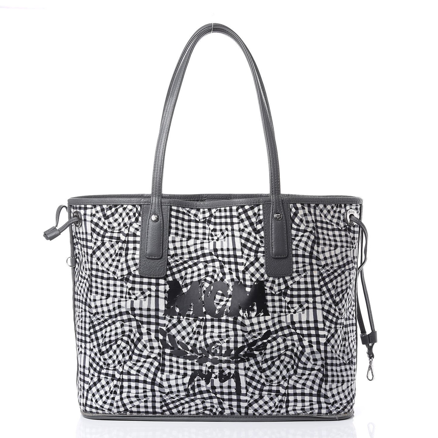Visetos Medium Liz Reversible Shopper Tote Phantom Grey